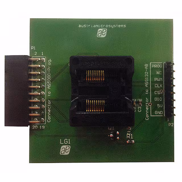 AS5132-SS_EK_PB ams OSRAM  Adaptateurs de programmation Sockets